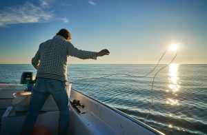 Fishing North Topsail Beach in North Carolina