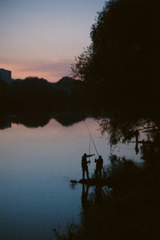 Fishing at Lake Hickory in North Carolina